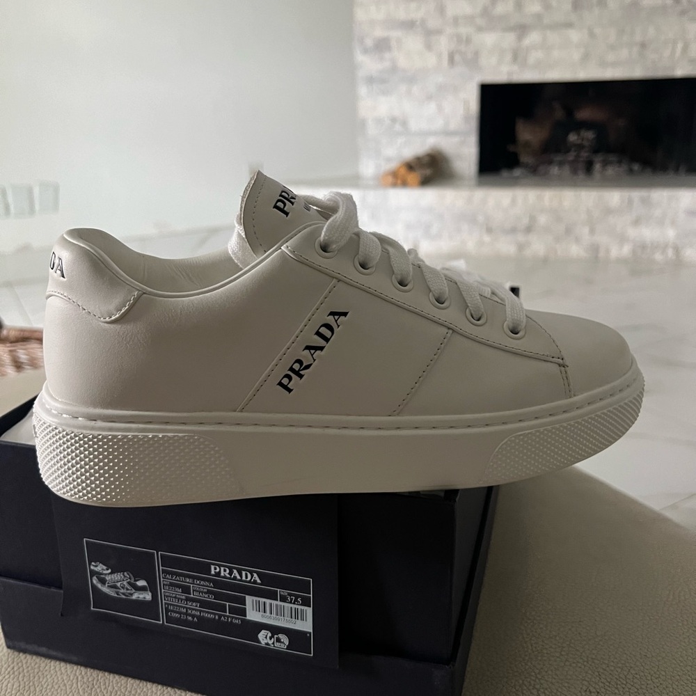 Prada woman’s Cream Sneakers